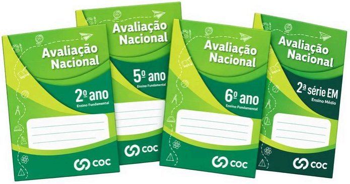 Cadernos das avaliações diagnósticas